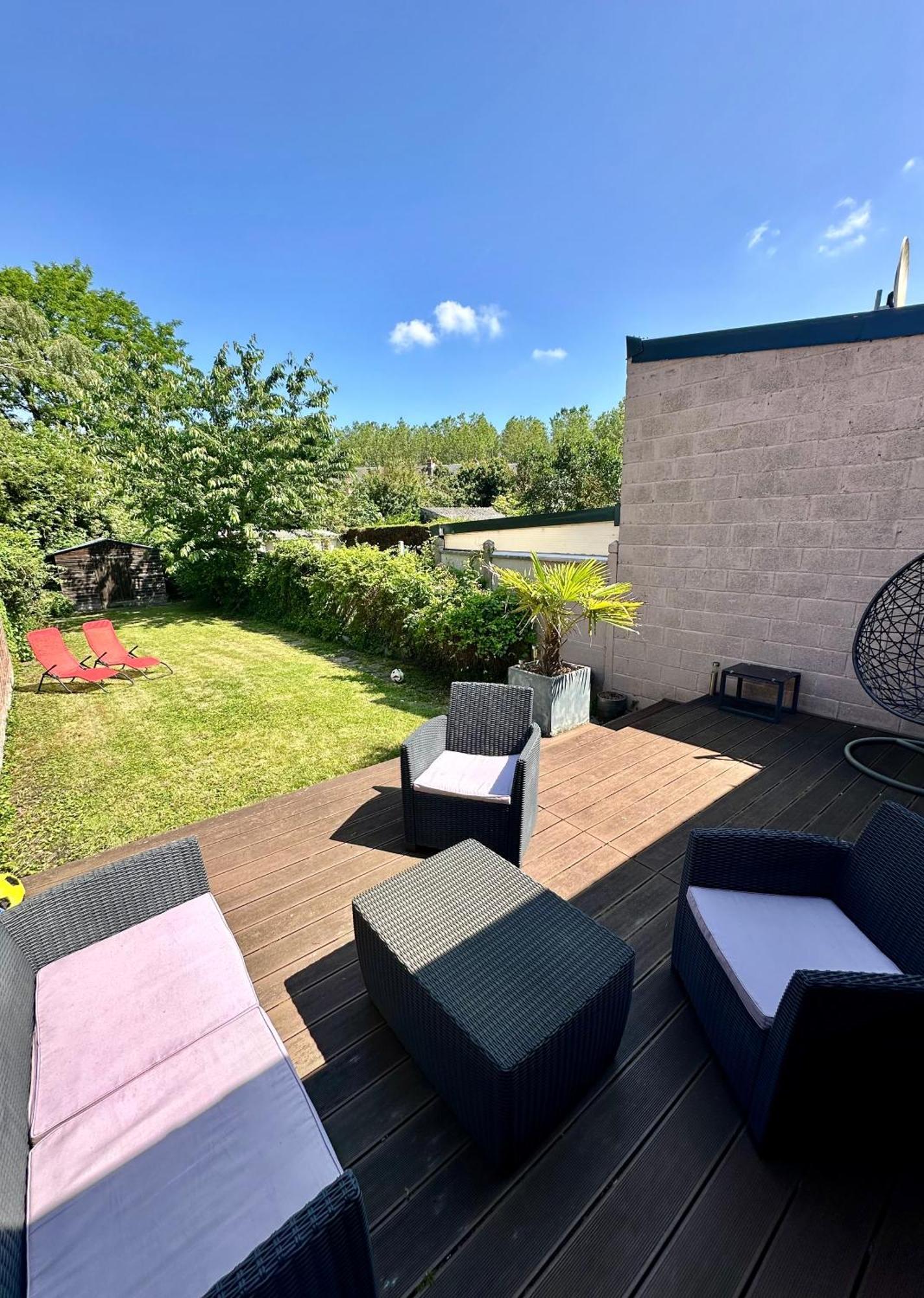 Oasis Citadine Terrasse Intime Jardin Privatif En Plein Centre Ville 70M2 Камбре Экстерьер фото